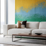 Mocha Pillow, Modern Abstract