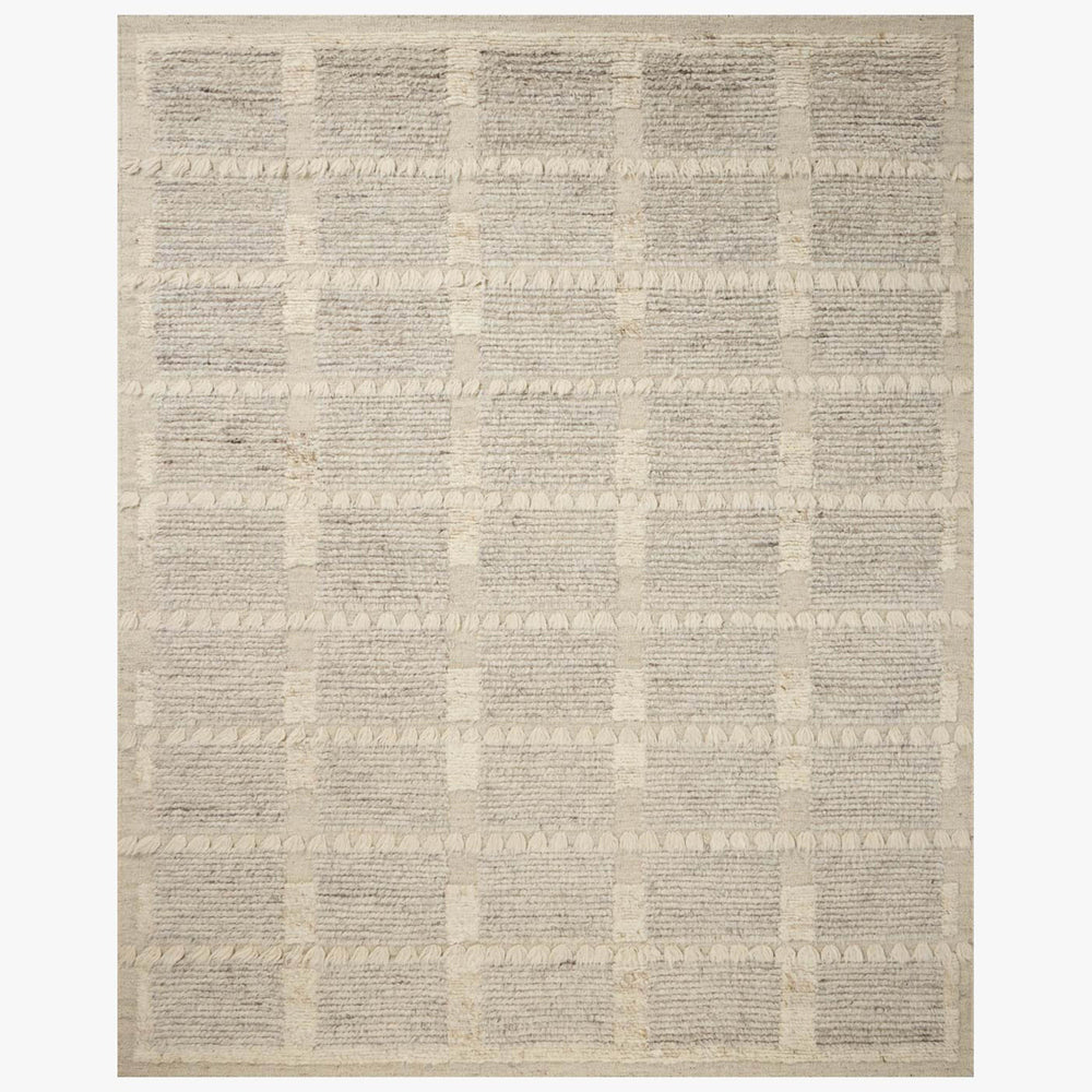 Brigette Romanek × Loloi Rug Monterrey MRY-02, Dove/Slate-Rugs1-High Fashion Home