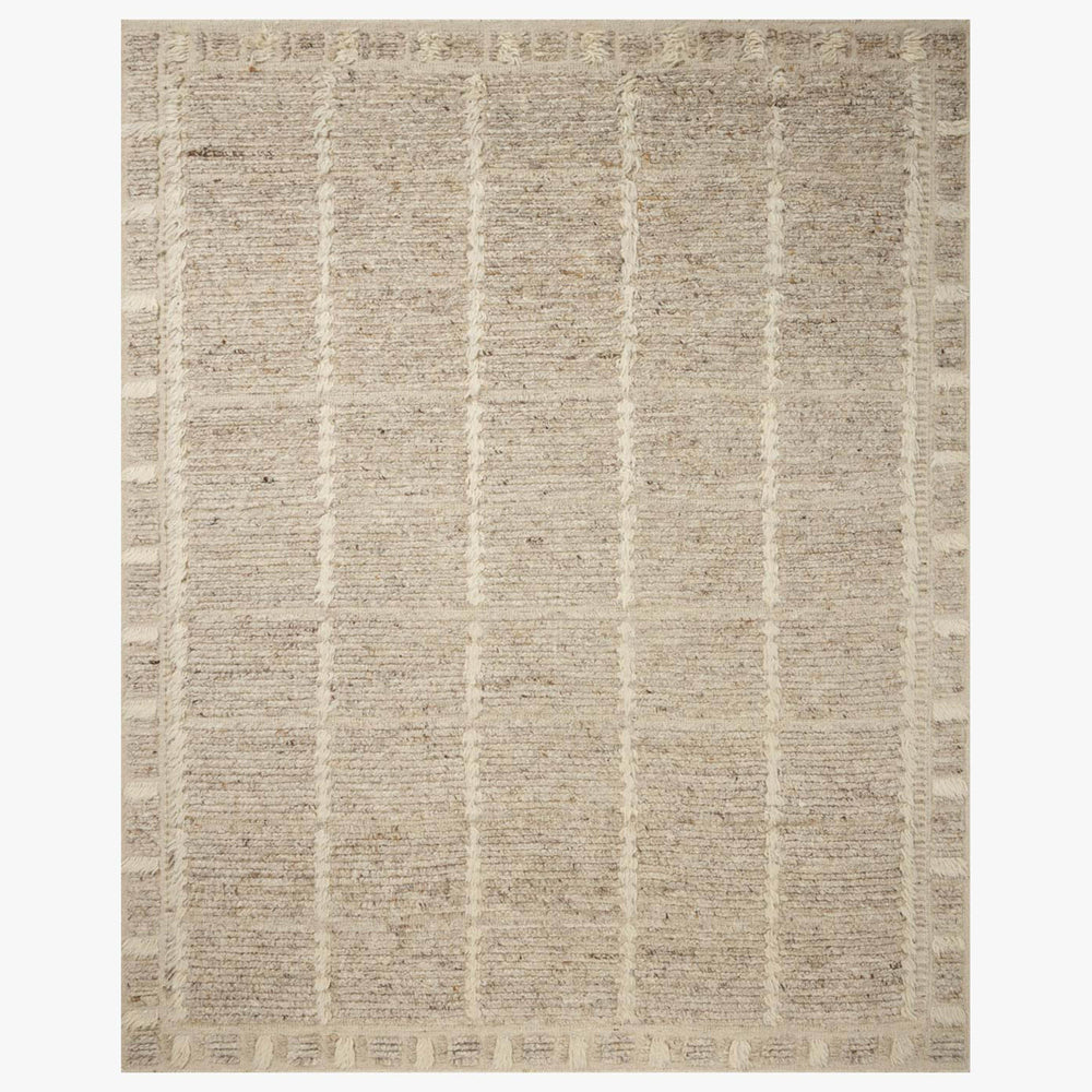 Brigette Romanek × Loloi Rug Monterrey MRY-04, Natural/Pebble-Rugs1-High Fashion Home