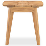 Harbor End Table, Natural-Furniture - Outdoor-High Fashion Home