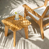 Harbor End Table, Natural-Furniture - Outdoor-High Fashion Home