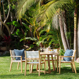 Harbor Round Dining Table, Natural-Furniture - Outdoor-High Fashion Home