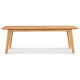 Harbor Teak 90" Rectangular Dining Table, Natural-Furniture - Outdoor-High Fashion Home