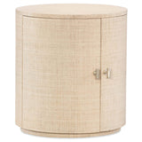 Coral Round End Table, Natural-Furniture - Accent Tables-High Fashion Home