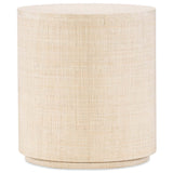 Coral Round End Table, Natural-Furniture - Accent Tables-High Fashion Home