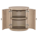 Mission Bay Round Side Table, Arroyo-Furniture - Accent Tables-High Fashion Home