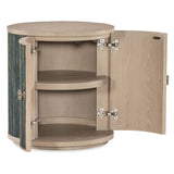 Siren Song Round End Table, Arroyo-Furniture - Accent Tables-High Fashion Home
