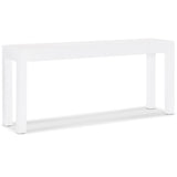 Sailmaker Console Table, White-Furniture - Accent Tables-High Fashion Home