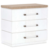 Key Largo Nightstand, White-Furniture - Bedroom-High Fashion Home