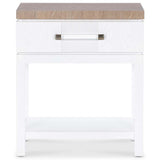 Key Largo Small Nightstand, Sea Salt-Furniture - Bedroom-High Fashion Home