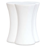 Tortola End Table, White-Furniture - Accent Tables-High Fashion Home