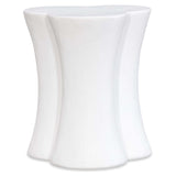 Tortola End Table, White-Furniture - Accent Tables-High Fashion Home