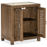Roatan Bedside Chest, Terra-Furniture - Bedroom-High Fashion Home