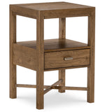 Roatan Small Nightstand, Terra-Furniture - Bedroom-High Fashion Home