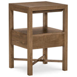 Roatan Small Nightstand, Terra-Furniture - Bedroom-High Fashion Home