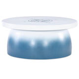 Ocean Coffee Table, Blue/White-Furniture - Accent Tables-High Fashion Home