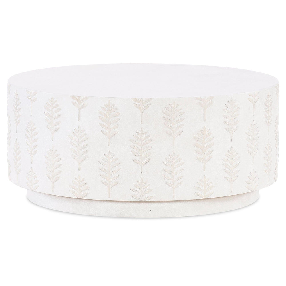 Palm Frond Coffee Table, Off-White-Furniture - Outdoor-High Fashion Home