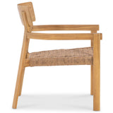 Catalina Club Chair, Natural-Furniture - Outdoor-High Fashion Home