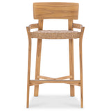 Catalina Barstool, Natural-Furniture - Outdoor-High Fashion Home