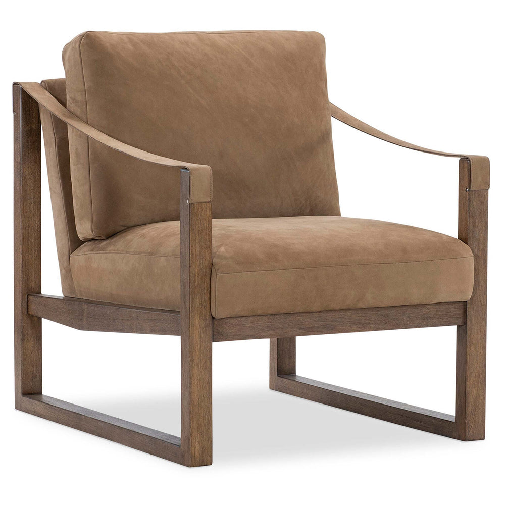 Havana High Leather Accent Chair by Hooker
