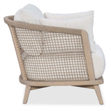 Hula Girl Accent Chair, Bedford Snow-Furniture - Chairs-High Fashion Home