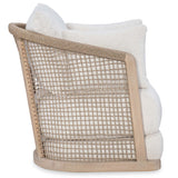 Lah De Dah Swivel Chair, Bedford Snow