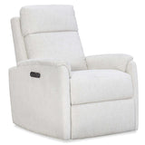 Latitudes Power Swivel Recliner, Zena Cotton
