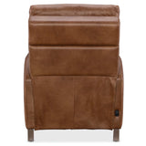 Summer Cool Leather Power Recliner, Chester Bourbon