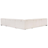 Sandbar 6 Piece Sleeper Sectional, Aramis Bone-Furniture - Sofas-High Fashion Home