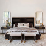 Mabel Bed, King, Meg Dark Brown