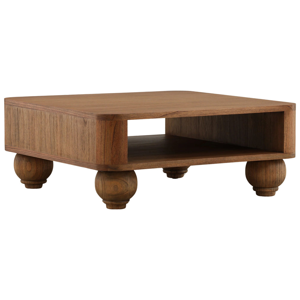 Madden Coffee Table, Brown-Furniture - Accent Tables-High Fashion Home