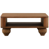 Madden Coffee Table, Brown-Furniture - Accent Tables-High Fashion Home