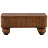Madden Coffee Table, Brown-Furniture - Accent Tables-High Fashion Home