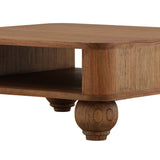 Madden Coffee Table, Brown-Furniture - Accent Tables-High Fashion Home