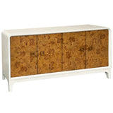 Maddox 4 Door Sideboard, White-Furniture - Storage-High Fashion Home