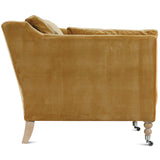 Madeline QS Sofa, Antiqued Amber