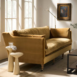 Madeline QS Sofa, Antiqued Amber