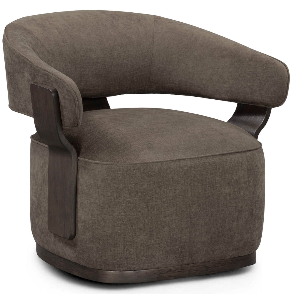 Madison Swivel Chair, Mink
