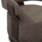 Madison Swivel Chair, Mink