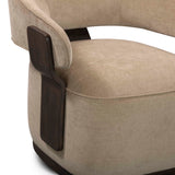 Madison Swivel Chair, Stone