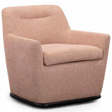 Mado Swivel Chair, Peach
