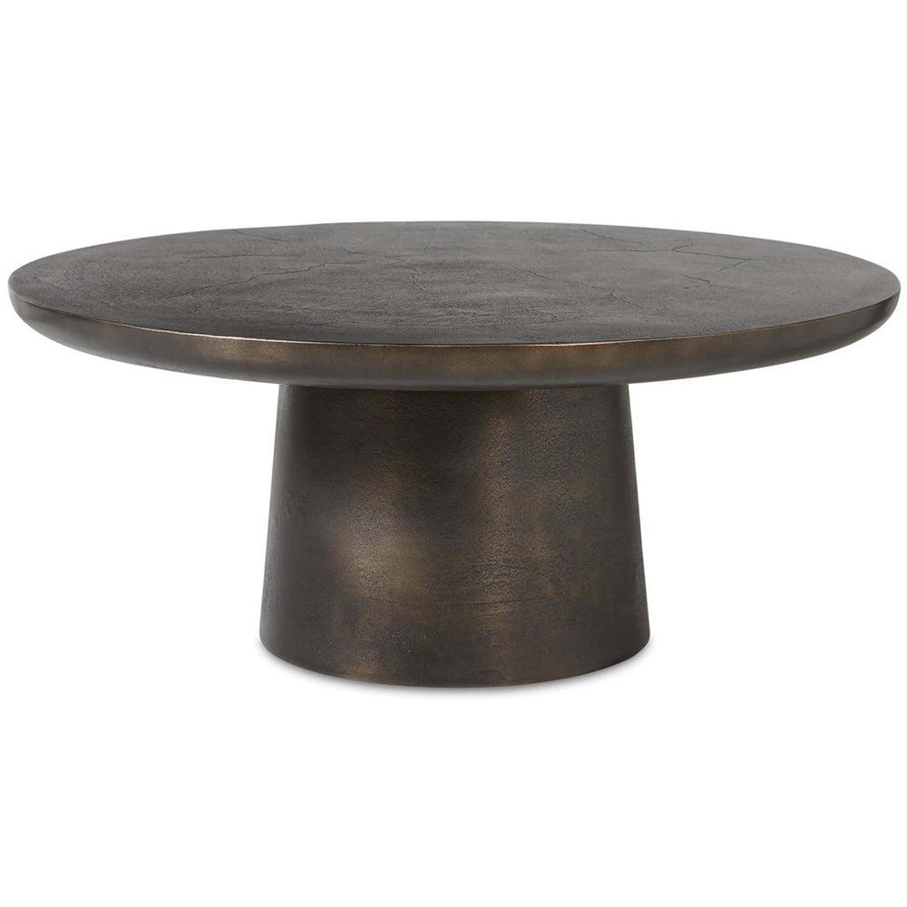 Madrone Coffee Table, Golden Dark Bronze