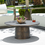 Madrone Coffee Table, Golden Dark Bronze