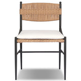 Mae Outdoor Dining Chair, Liller Flax, Set of 2 by Amber Lewis x Four Hands-Furniture - Outdoor-High Fashion Home