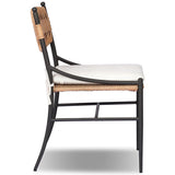 Mae Outdoor Dining Chair, Liller Flax, Set of 2 by Amber Lewis x Four Hands-Furniture - Outdoor-High Fashion Home