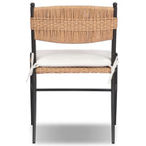 Mae Outdoor Dining Chair, Liller Flax, Set of 2 by Amber Lewis x Four Hands-Furniture - Outdoor-High Fashion Home