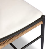 Mae Outdoor Dining Chair, Liller Flax, Set of 2 by Amber Lewis x Four Hands-Furniture - Outdoor-High Fashion Home