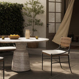 Mae Outdoor Dining Chair, Liller Flax, Set of 2 by Amber Lewis x Four Hands-Furniture - Outdoor-High Fashion Home