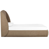 Maeve Bed, Laken Taupe by Four Hands