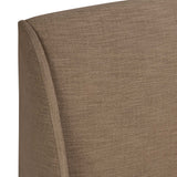 Maeve Bed, Laken Taupe by Four Hands